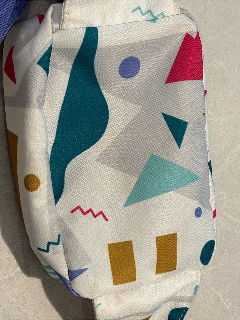 MEC Mountain Equipment Company Geometric Retro Hip Pack Fanny Bag Flaws - Picture 5 of 16